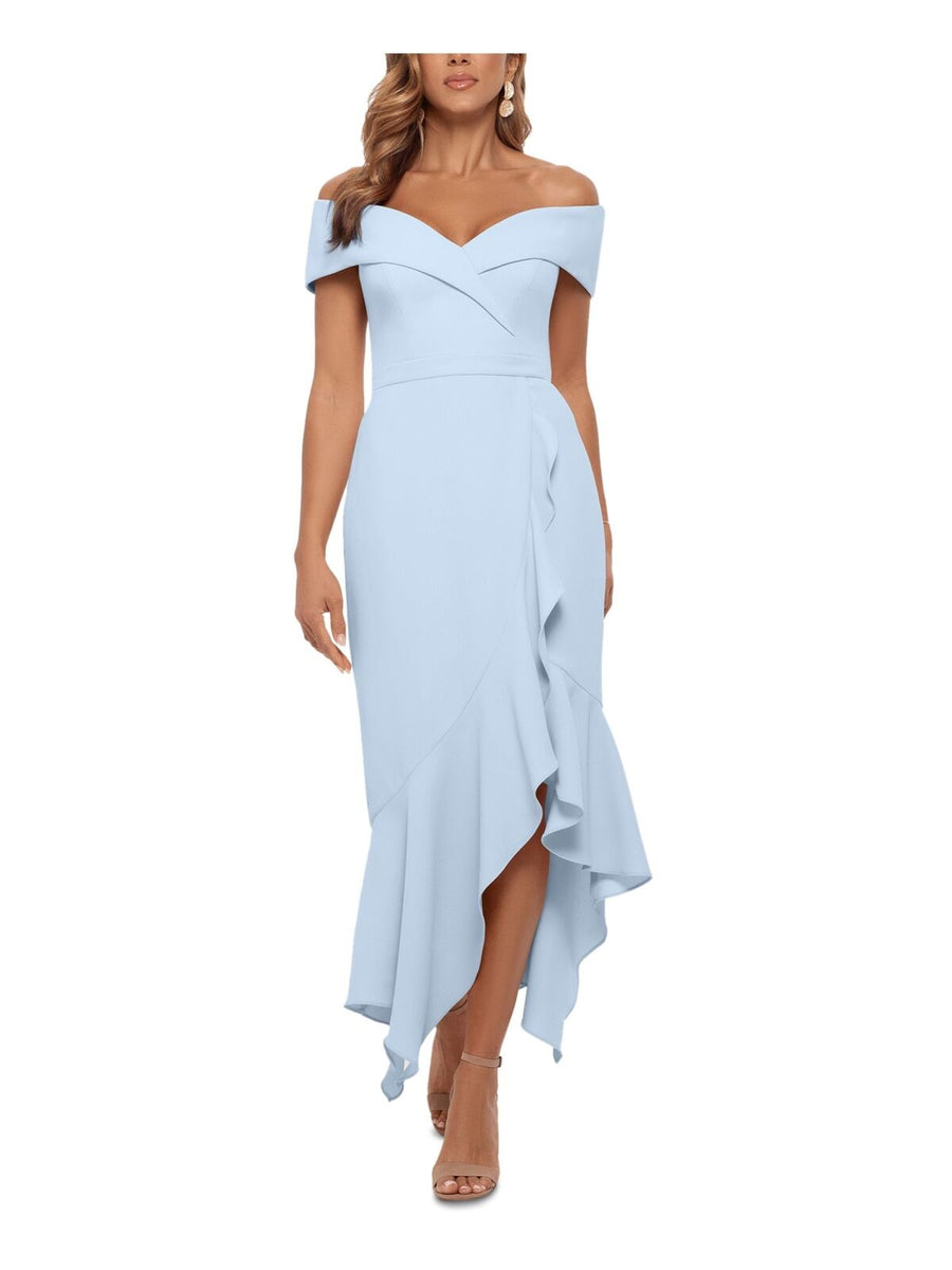 off the shoulder high low top