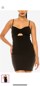 3 - b darlin black cutout mini dress