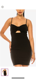 3 - b darlin black cutout mini dress