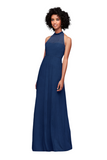2 - white by vera wang chantilly lace dress with tie back halter