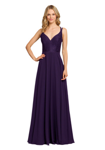 12 - hayley paige purple lace bodice dress