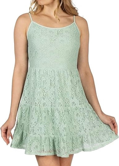 S - speechless green lace dress