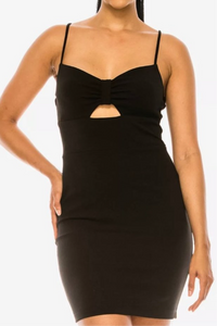 3 - b darlin black cutout mini dress