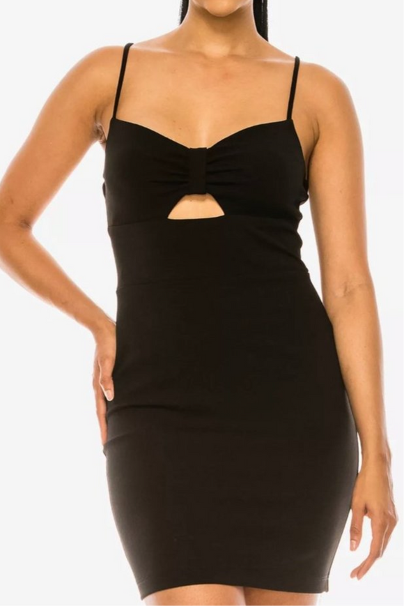 3 - b darlin black cutout mini dress