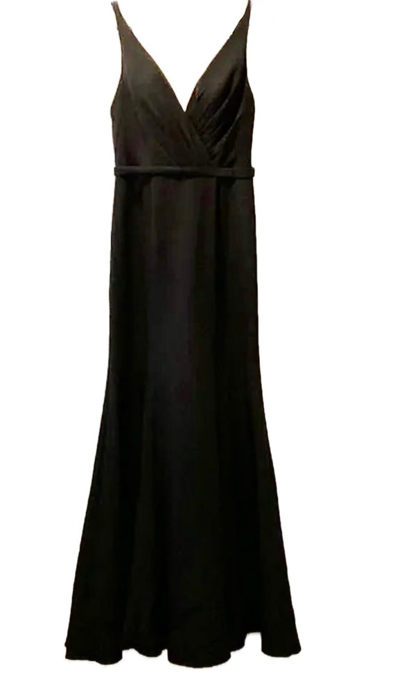 10 - kleinfeld black pleated bodice formal gown