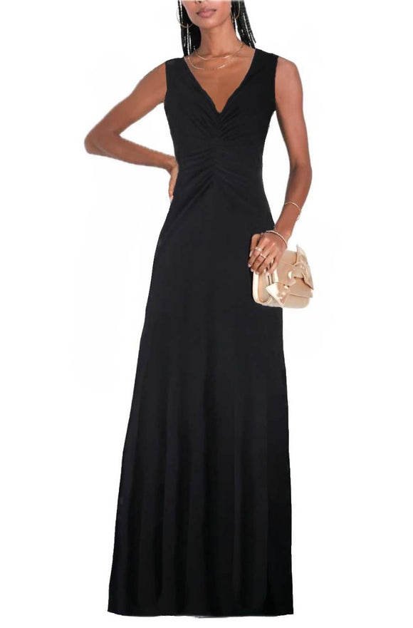 4 - laundry by shelli segal black cinched gown