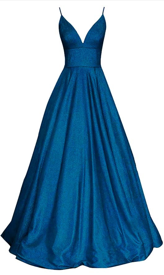 0 - ssb teal glitter ball gown