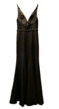 10 - kleinfeld black pleated bodice formal gown