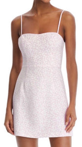 6 - french connection light purple floral dress