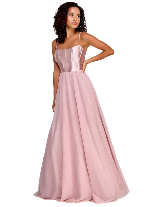 11 - city studio pink corseted tulle gown