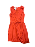 S - aryn k orange dress*