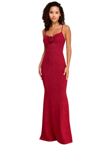 XL - bcx red corset gown