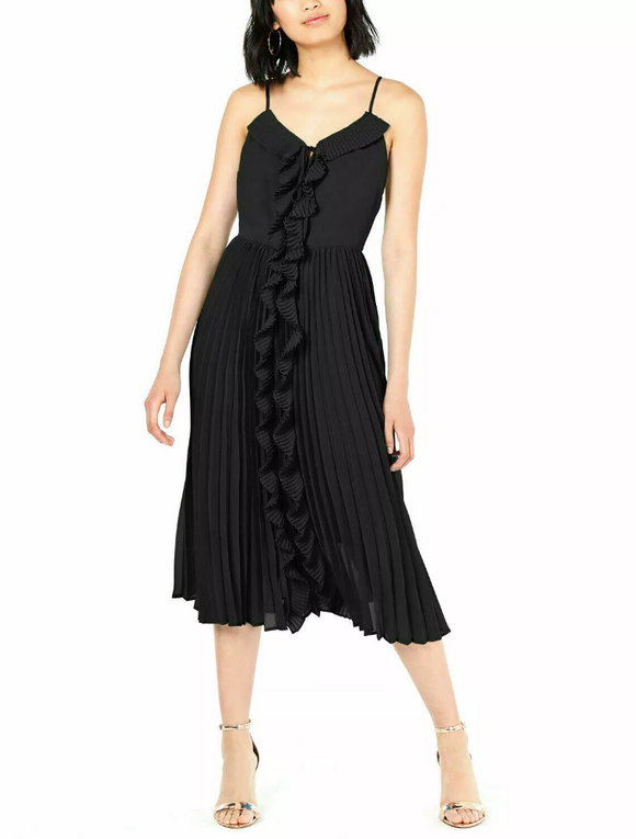 4 - bar iii black pleated midi dress The SheShop (Birmingham) 4 - bar iii black pleated midi dress The SheShop (Birmingham)