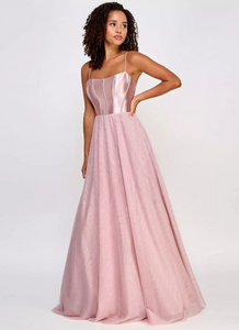 11 - city studio pink corseted tulle gown