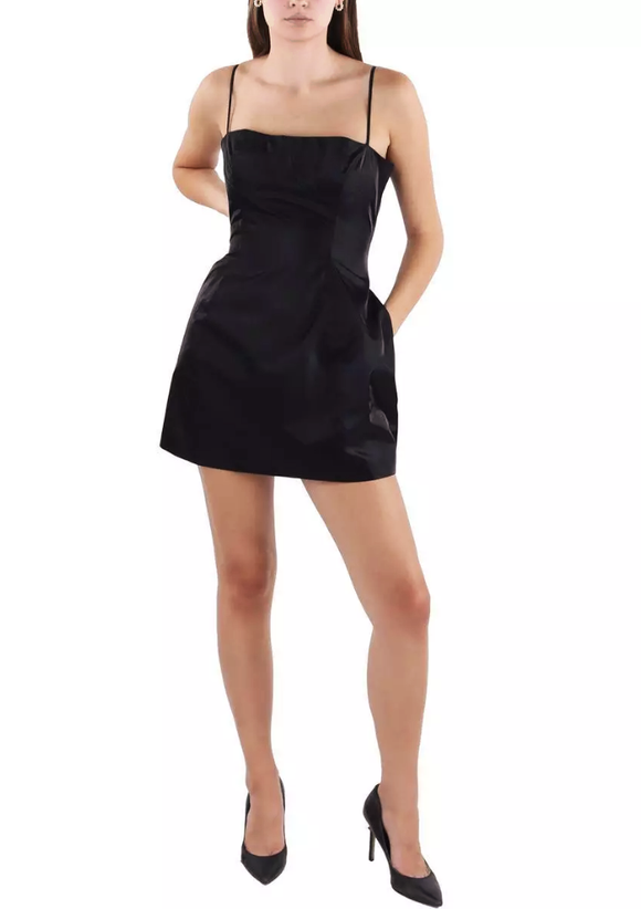 0 - danielle bernstein black mini dress