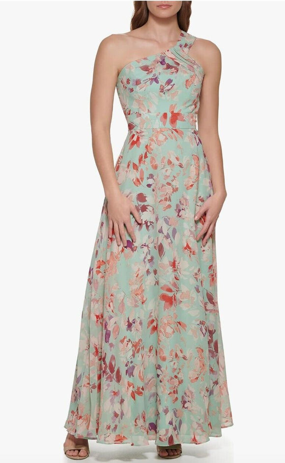 4 - eliza j green floral one shoulder gown The SheShop (Birmingham) 4 - eliza j green floral one shoulder gown The SheShop (Birmingham)