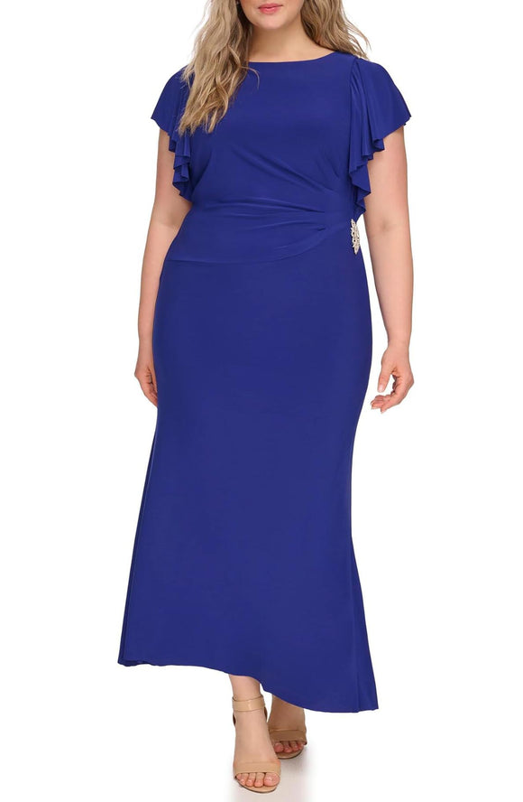 18W - jessica howard royal blue boat neck flutter sleeve dress The SheShop (Birmingham) 18W - jessica howard royal blue boat neck flutter sleeve dress The SheShop (Birmingham)