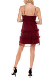 1 - speechless burgundy glitter party dress