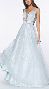 6 - ssb powder blue embellished ball gown