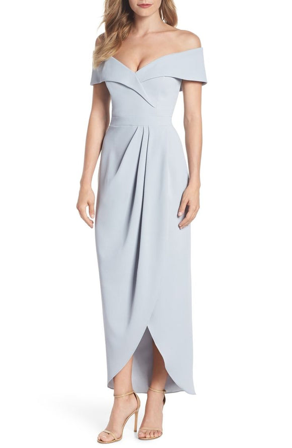 12 - xscape light blue off the shoulder tulip hem midi dress The SheShop (Birmingham) 12 - xscape light blue off the shoulder tulip hem midi dress The SheShop (Birmingham)