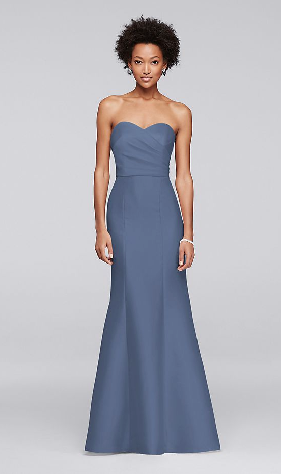 8 structured mikado strapless fitted gown The SheShop Birmingham