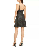 XL - monteau shimmer fit & flare dress